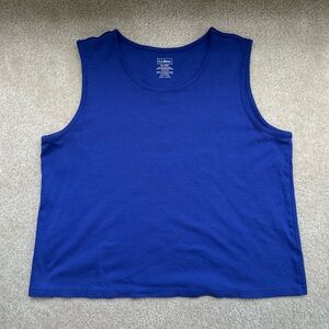 LL Bean Cotton Tank Top